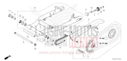 BRAS OSCILLANT CMX500AN de 2022